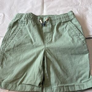 GAP boys Light Green Flat Front Shorts